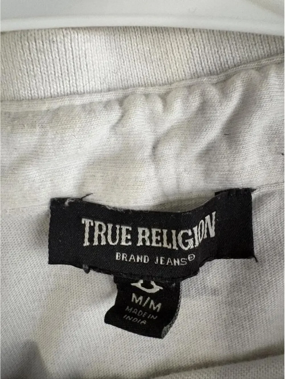 True Religion white black